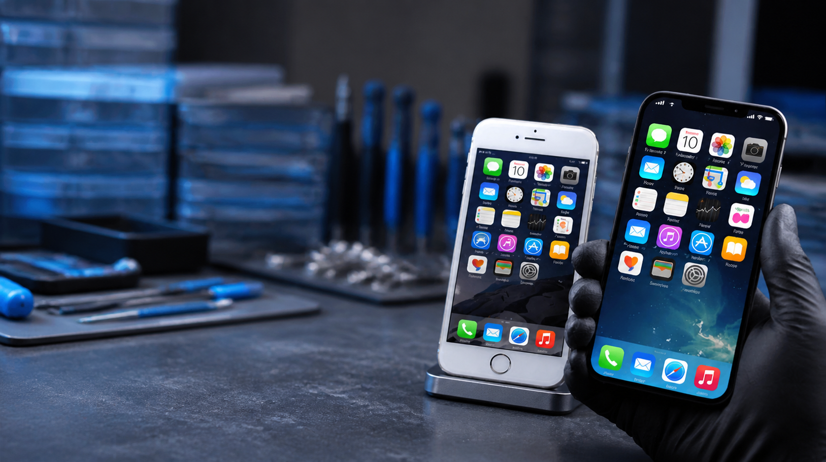 Phone data transfer setup